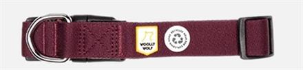Halsband Nordic Woolly Wolf Juicy Plum 25-35cm