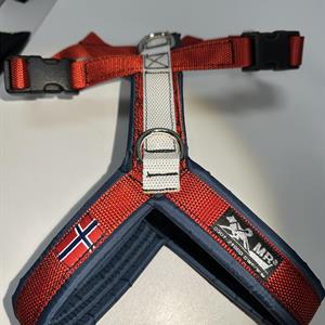 Cykel/spår sele Norge färger