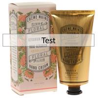 Test Hand Cream Rose Geranium 75ml