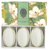 Soap Set Fresh Magnolia in a box 3x150g