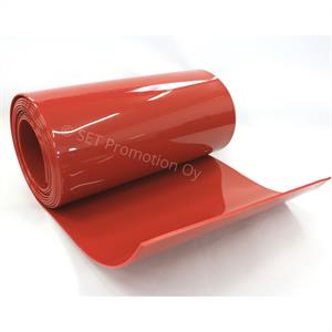 PVC Roiskeläppä materiaali per metri punainen- PVC mudflap material per metre red