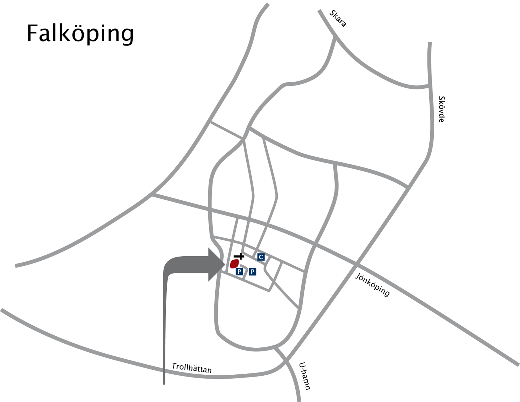 Prästgårdsgatan 16, Falköping