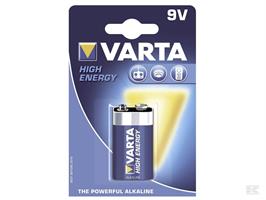 Batteri Varta 6LR61 1-p