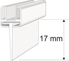 SLÄPLIST 200 cm för C120 5-6mm glas