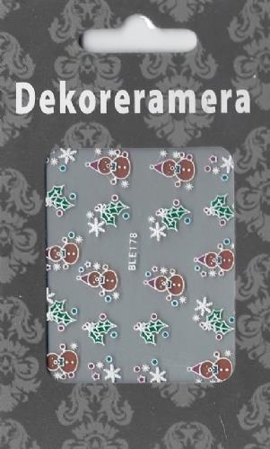 DM- Sticker BLE178/Pepparkaks / Christmas