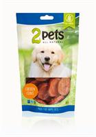 2pets Dogsnack Chicken Coins 100g