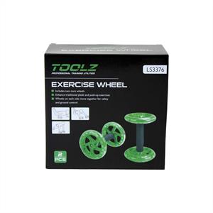 TOOLZ Exercise Wheel - Dual / Maghjul - Dubbel