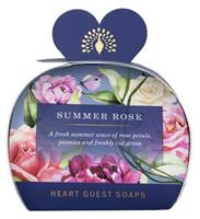 Luxury Heart Soaps Summer Rose 3x20g