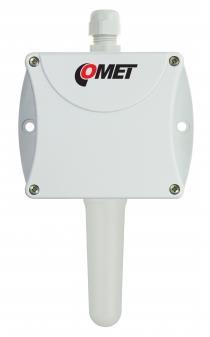 Temperature sensor, ambient temperature probe -30 to +80°C, IP65 0-10V