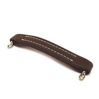Brown Solid Leather Handle, 218 mm