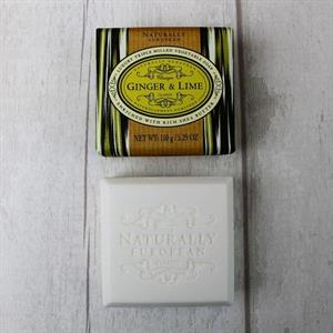 Wrapped Soap Ginger & Lime 150g