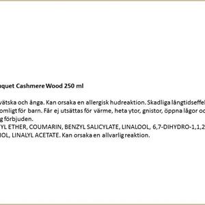 Refill Bouquet Cashmere Wood 250ml