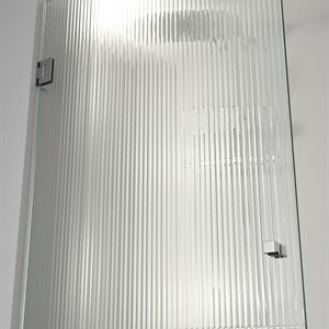 RoyalBath Ramlös Skärmdörr (Vänster), 90cm Linjeglas,CR