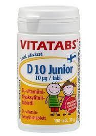 D-Vitamin Junior 100 tabl