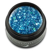 LE- Glitter Gel Glacier Blue #038 17ml UV