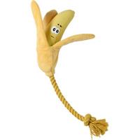 Hundleksak Banan Squeaker Companion -
