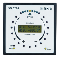 Synchronoscope 400V p-2-p with relay and Dead Busbar, display