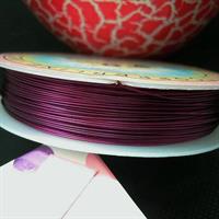 Koppartråd 0,4 mm Purple