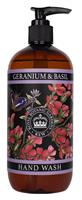 Luxury Hand Wash Geranium & Basil 500ml