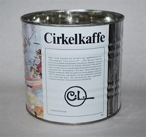 Plåtburk Kaffeburk Cirkelkaffe