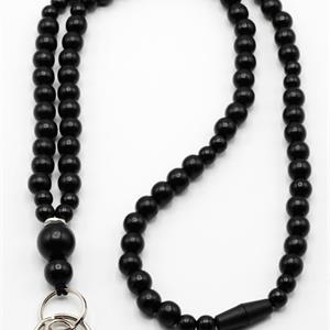 Avainnauha puuhelminen, Black