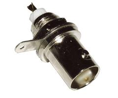 BNC-KONTAKT 50 OHM MED LODDETILSLUTNING