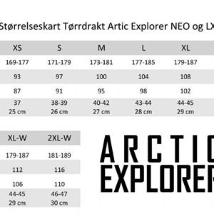 Tørrdrakt Arctic Explorer NEO M
