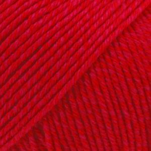Cotton Merino Rød