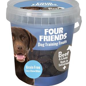 Four Friends Training Treats Beef & Liver 400g