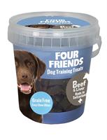 Four Friends Training Treats Beef & Liver 400g