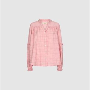 Mos Mosh Benedetta Blouse, Silver Pink 