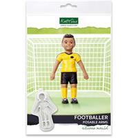 Silikonform Fotballspiller, 12*8cm KS