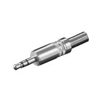 Plugg 3.5mm stereo, metall
