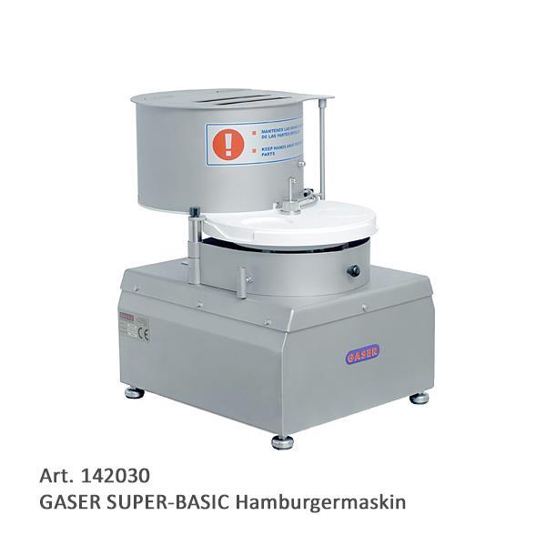 GASER SUPER-BASIC Hamburgermaskin