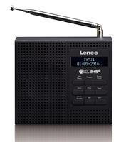 Lenco DAB/FM ra. svart PDR-020