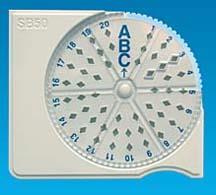 SB100BN, Grid storage box, with unique number, 100 grids