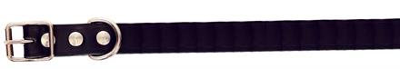 Alac Läderhalsband Svart 40cm