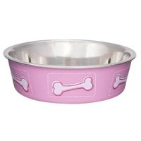 Matskål Rosa Med Hundben 1470ml