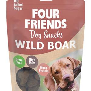Four Friends Dog Snacks Wild Boar 200 g