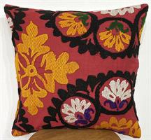 Suzani cushion cover 45 x 45