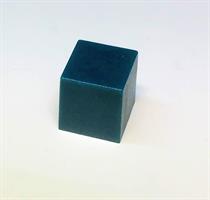 Button Push Turquoise Plastic 302422 (22) 15x15mm