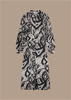 Summum Woman Polka Dot Print Dress, Black