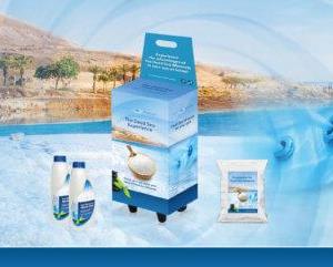 Aquafinesse dødehavssalt komplett kit