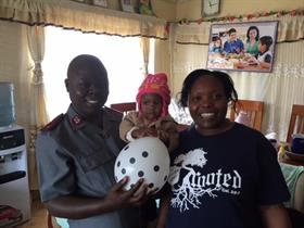 Kibera Citadel Corps officers Peter & Beatrice Asiema