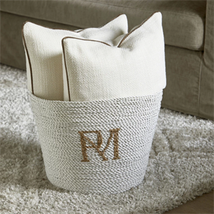Riviera Maison RM Monogram Basket L