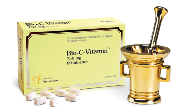 Bio-Vitamin-C 150 tabletter 750mg