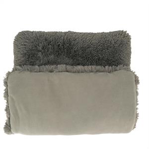 Dog Pillow Shaggy Grey