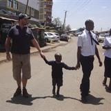 2012 - Going to different homes of Kibera