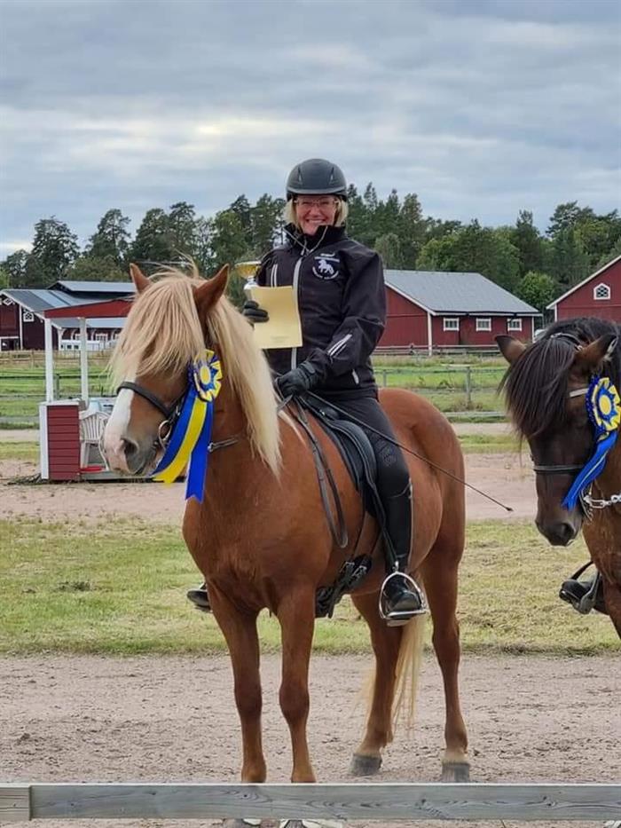 8 oktober Tävlingsrapport från Susanne!