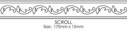 JEM "Scroll-Pattern ribbon cutter"